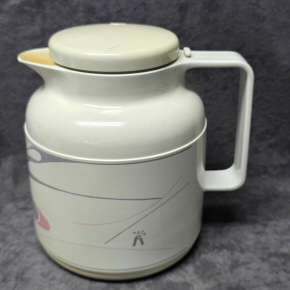 Vintage Orlene Design by Helios Insulated Coffee Thermos Pitcher Carafe D-6980 - Picture 3 of 12